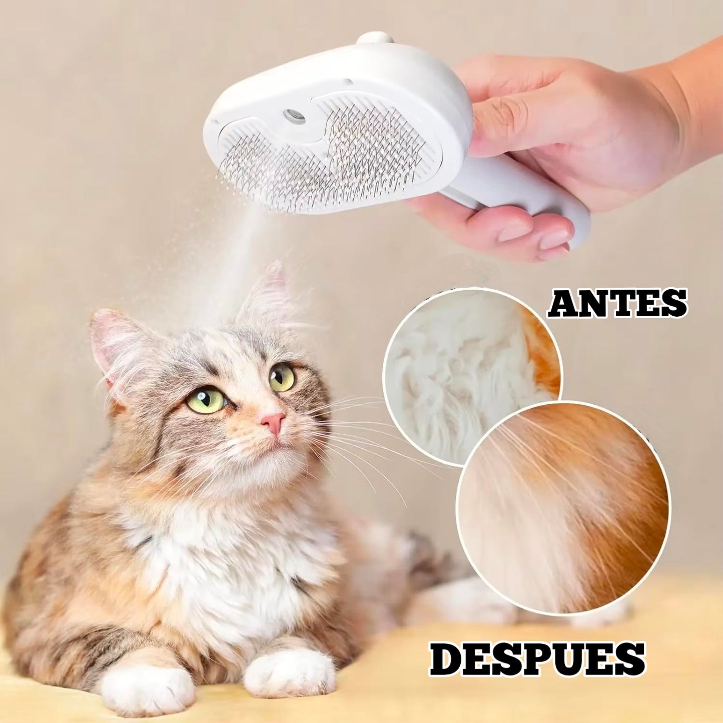 Cepillo relajante para Perros y Gatos
