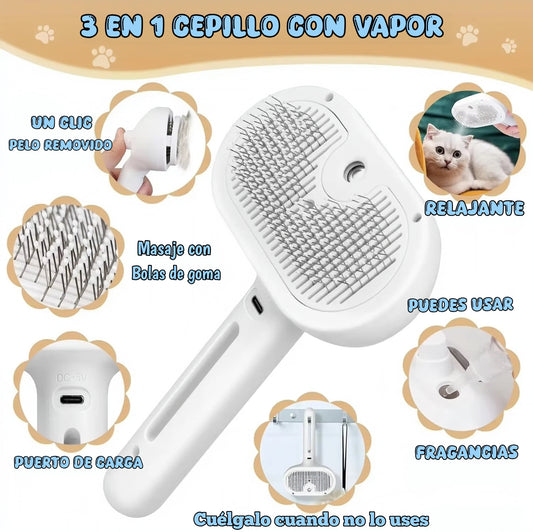 Cepillo relajante para Perros y Gatos